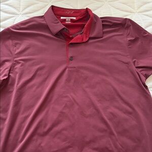 Greg Norman Collection Burgundy Polo Shirt